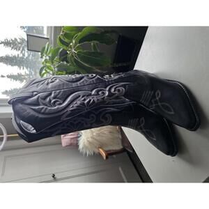 Torrid Tall  Snip Toe Western Knee Boot